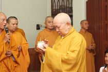 chùm ảnh lễ tang Thượng tọa Thích Thị Hạnh