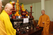 chùm ảnh lễ tang Thượng tọa Thích Thị Hạnh