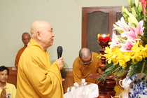 chùm ảnh lễ tang Thượng tọa Thích Thị Hạnh