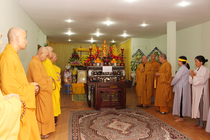 chùm ảnh lễ tang Thượng tọa Thích Thị Hạnh
