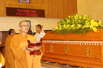 chùm ảnh lễ tang Thượng tọa Thích Thị Hạnh