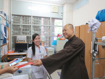 Xuân Bính Thân từ thiện tại bệnh viện ung bướu