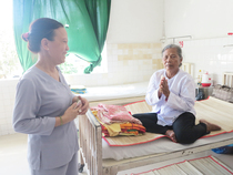 Xuân Bính Thân từ thiện tại bệnh viện ung bướu