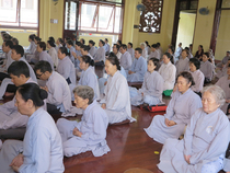 Năm Bính Thân Tếp tục khóa lễ "trì chú Đại Bi và đảnh lễ danh hiệu Phật"