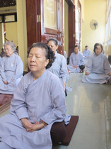 Năm Bính Thân Tếp tục khóa lễ "trì chú Đại Bi và đảnh lễ danh hiệu Phật"