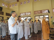 Năm Bính Thân Tếp tục khóa lễ "trì chú Đại Bi và đảnh lễ danh hiệu Phật"