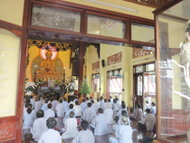 Năm Bính Thân Tếp tục khóa lễ "trì chú Đại Bi và đảnh lễ danh hiệu Phật"