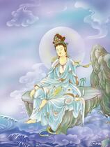 Hình vẽ Quan Âm Bồ Tát