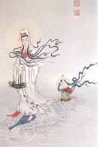 Hình vẽ Quan Âm Bồ Tát
