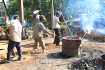 Chùa Hạnh Đức đúc đại hông chung
