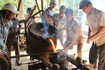 Chùa Hạnh Đức đúc đại hông chung
