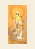Hình vẽ Quan Âm Bồ Tát