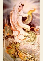 Hình vẽ Quan Âm Bồ Tát