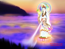 Hình vẽ Quan Âm Bồ Tát