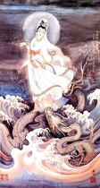 Hình vẽ Quan Âm Bồ Tát