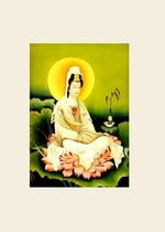 Hình vẽ Quan Âm Bồ Tát
