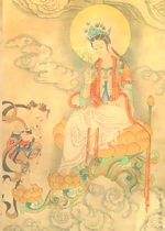 Hình vẽ Quan Âm Bồ Tát