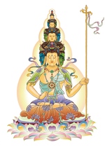 Hình vẽ Quan Âm Bồ Tát