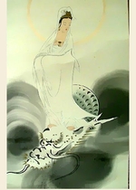 Hình vẽ Quan Âm Bồ Tát