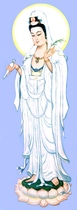 Hình vẽ Quan Âm Bồ Tát
