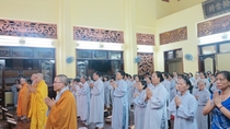 Lễ sám hối đầu năm 2013 tại chùa Bửu Đà