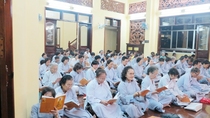 Lễ sám hối đầu năm 2013 tại chùa Bửu Đà