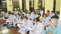 Lễ sám hối đầu năm 2013 tại chùa Bửu Đà