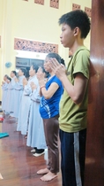 Lễ sám hối đầu năm 2013 tại chùa Bửu Đà