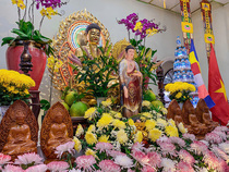 HOA ĐĂNG CÚNG DƯỜNG ĐỨC PHẬT A DI ĐÀ