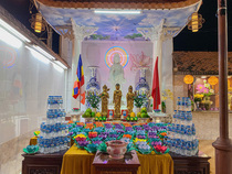 HOA ĐĂNG CÚNG DƯỜNG ĐỨC PHẬT A DI ĐÀ