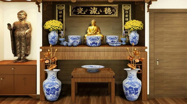 Ý nghĩa của việc cúng nước trên bàn thờ Phật