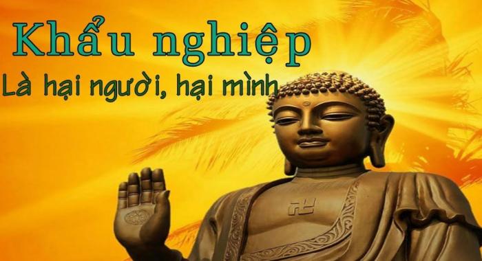 Cách để không tạo khẩu nghiệp