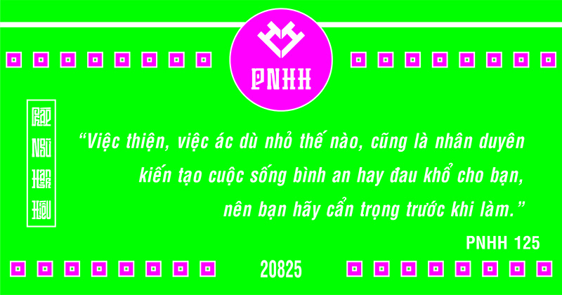 PHÁP NGỮ HẠNH HIẾU 125