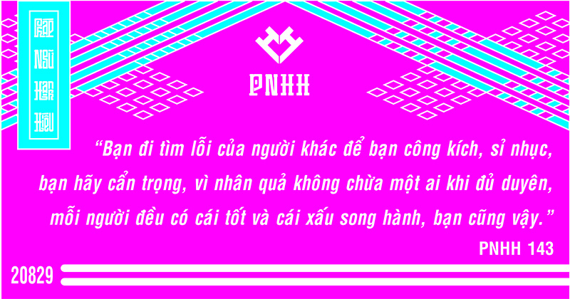 PHÁP NGỮ HẠNH HIẾU 143