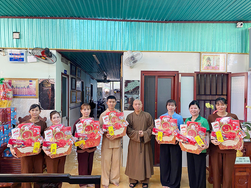 TP. HCM: xã Phú Hòa Đông, Chùa Hạnh Đức thành tựu thiện sự.