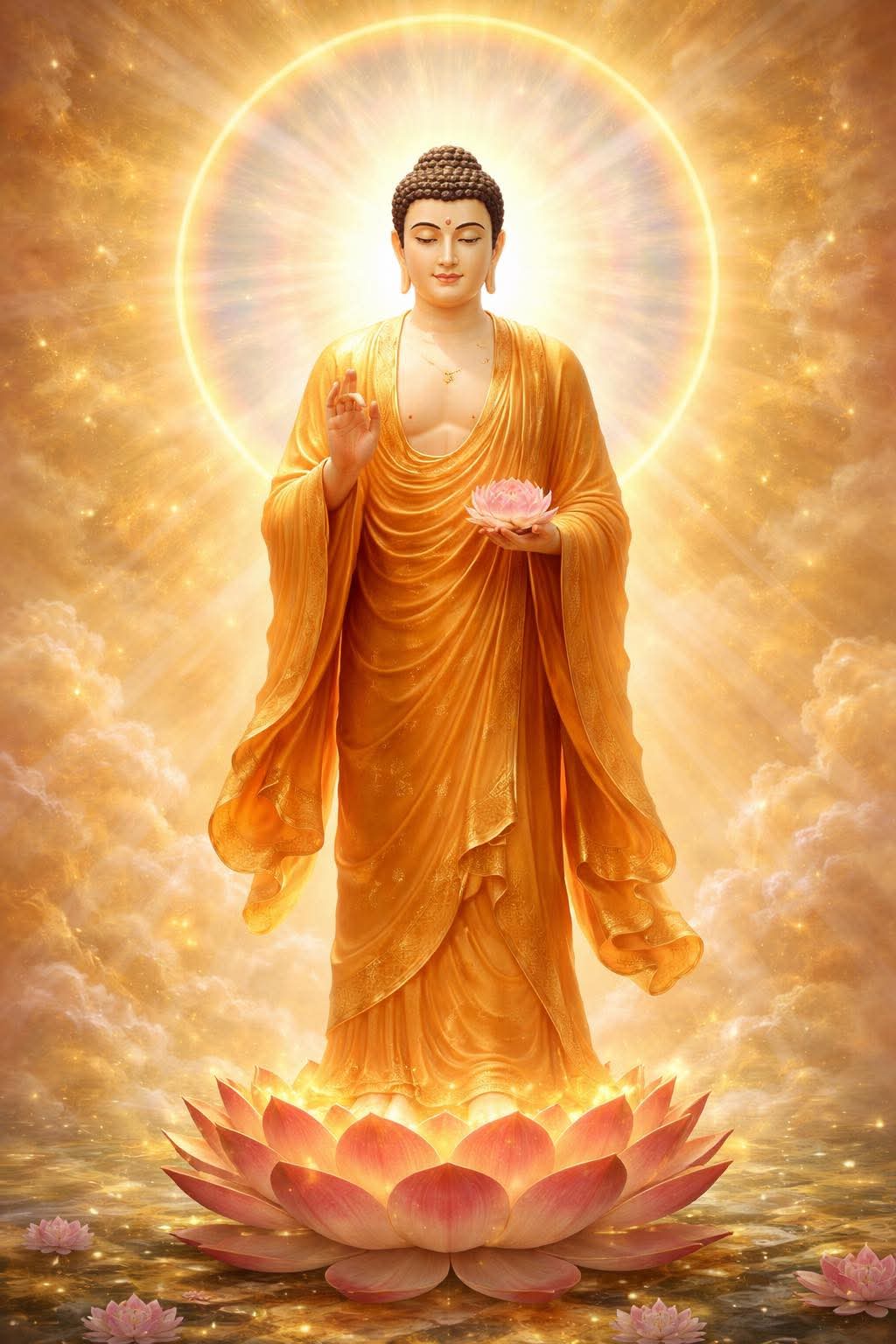 Đầu năm gieo một niệm A Di Đà