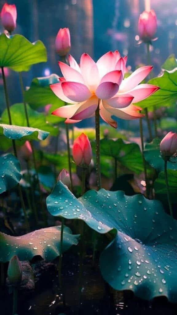 Sống đẹp như hoa sen