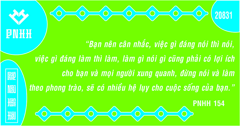 PHÁP NGỮ HẠNH HIẾU 154