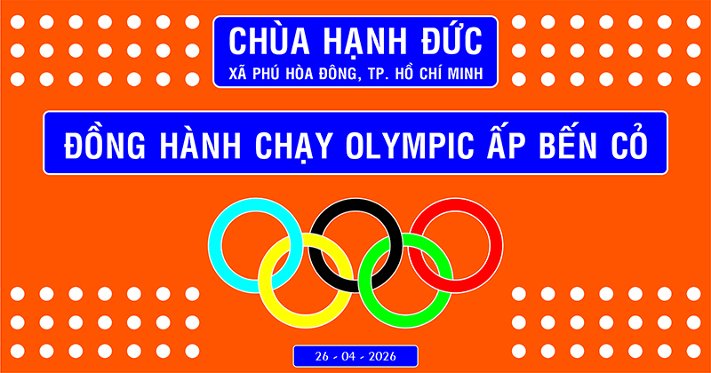 Tp. HCM: Chùa Hạnh Đức đồng hành chạy Olympic ấp Bến Cỏ