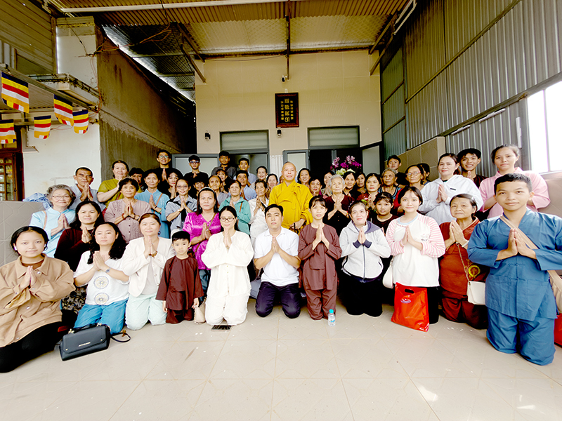 Hướng nguyện an vị Bồ Tát Quan Âm, hình thành ngôi Tam Bảo chùa Bửu Đức