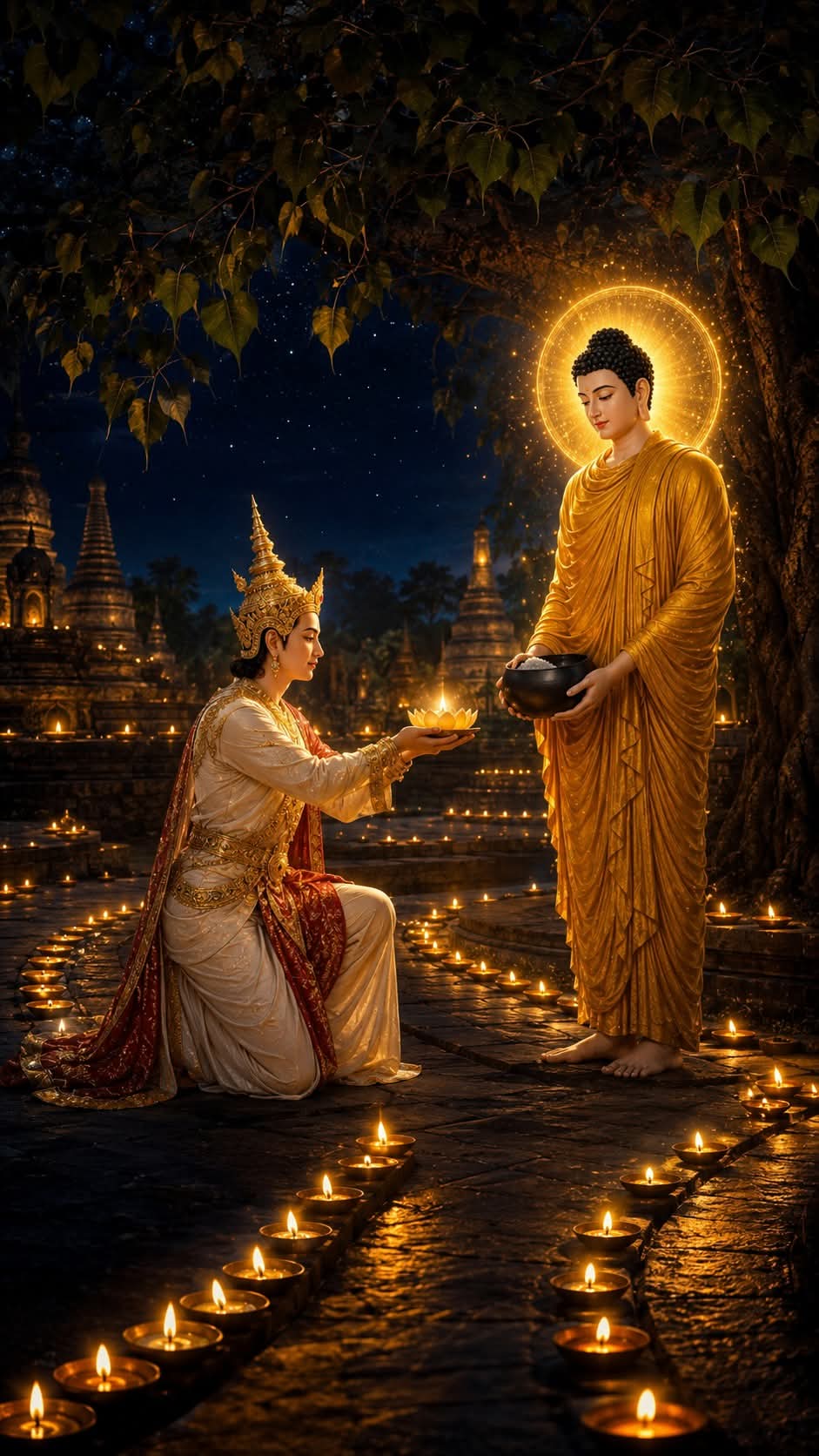 Xin Phật cho con bớt sai lầm