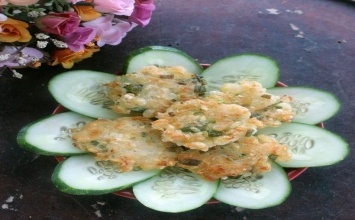 Chả bắp thơm giòn