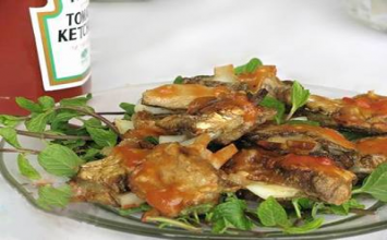 Măng xào chua ngọt chay