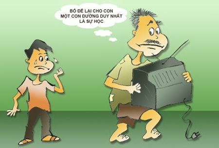 Khuyên người thân bỏ nghiệp cờ bạc