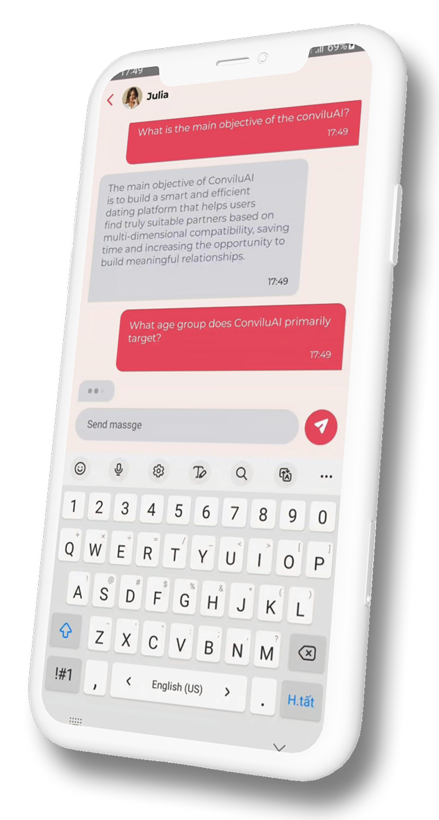 AI Auto Matching Profile Screen 1