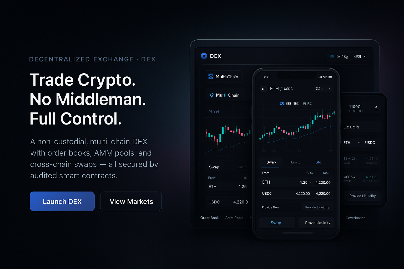 Decentralized Exchange (Core Platform)