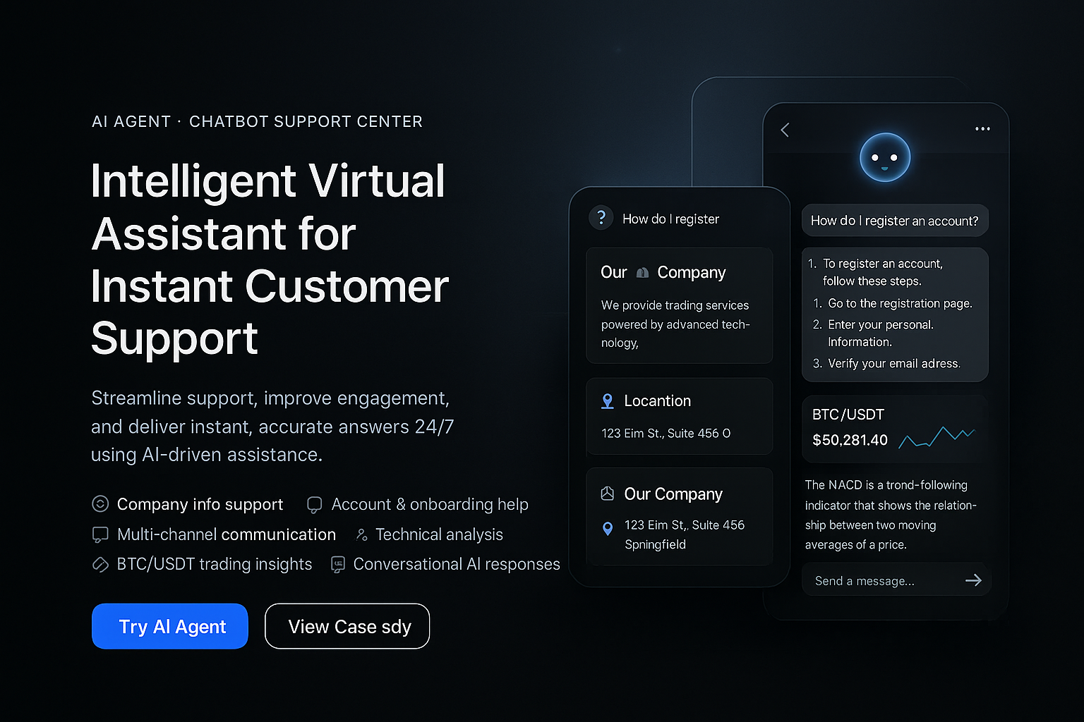 AI Chatbot Support Center