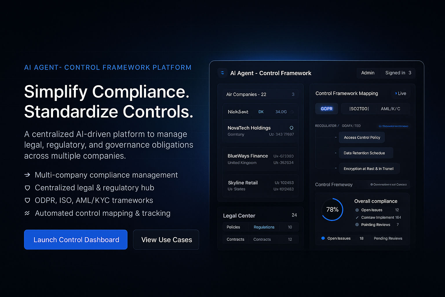 AI Agent – Control Framework