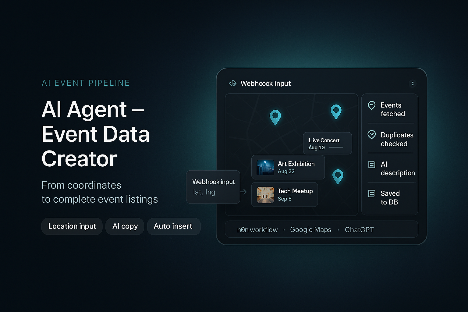 AI Agent - Event Data Creator