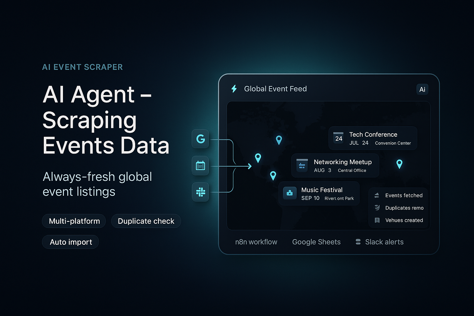AI Agent - Event Data Scraping